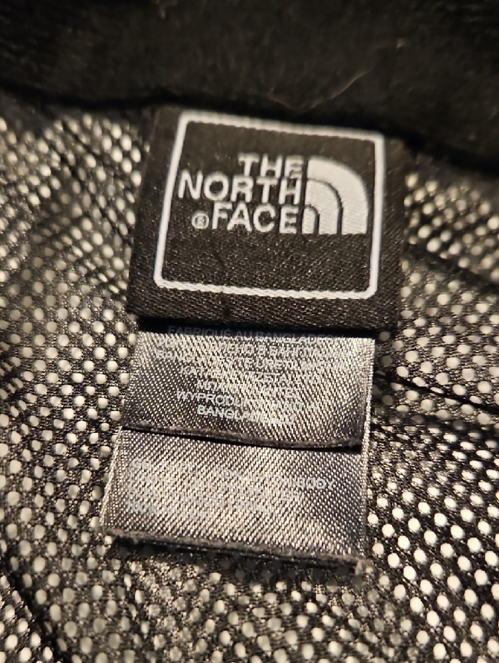 The North Face Black Waterproof Hooded Rain Jacket - Picture 3 of 6